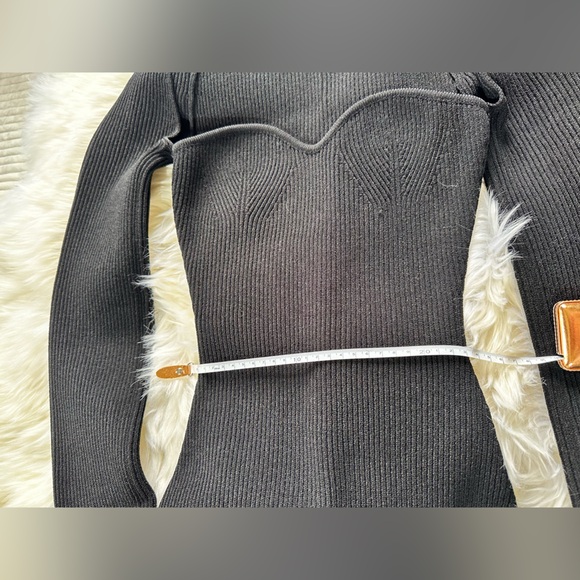 KHAITE Beth Long Sleeve Bustier Dress - Picture 10 of 14